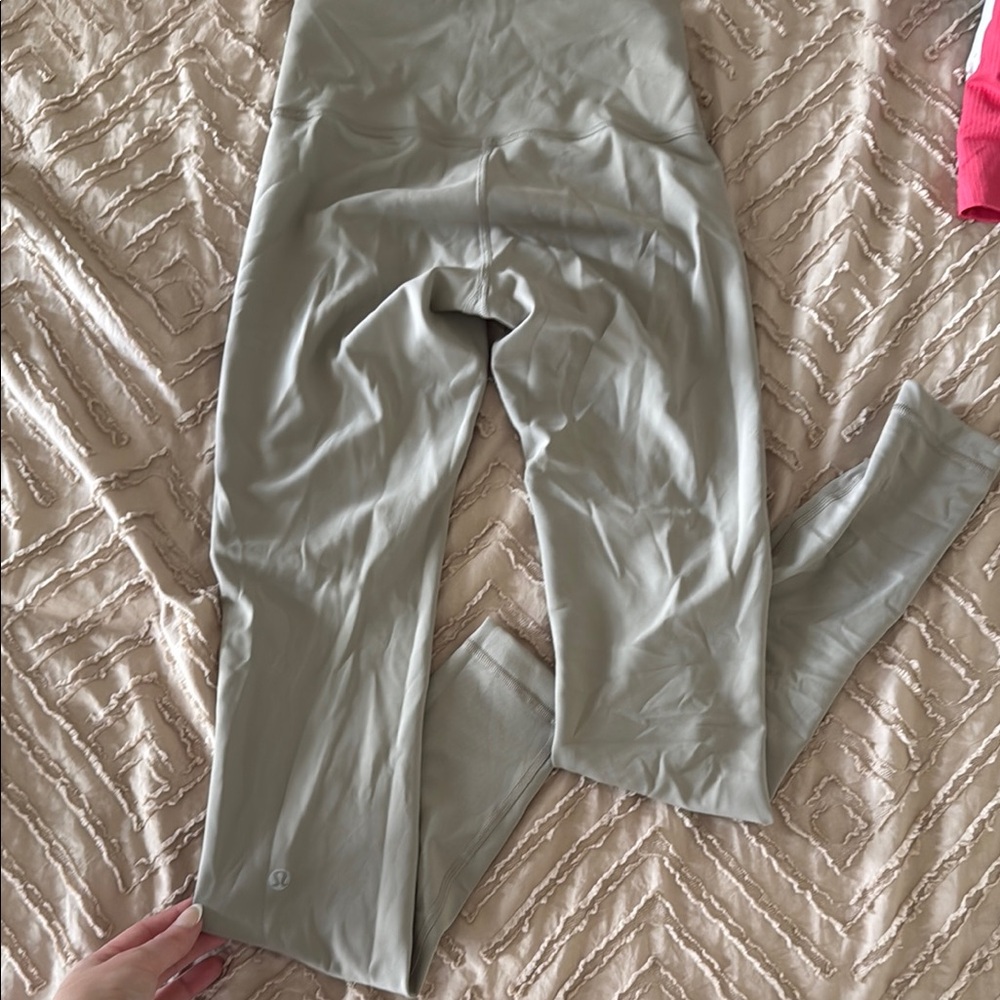 Lululemon Athletica Gray Leggings Soft Comfortable Fit